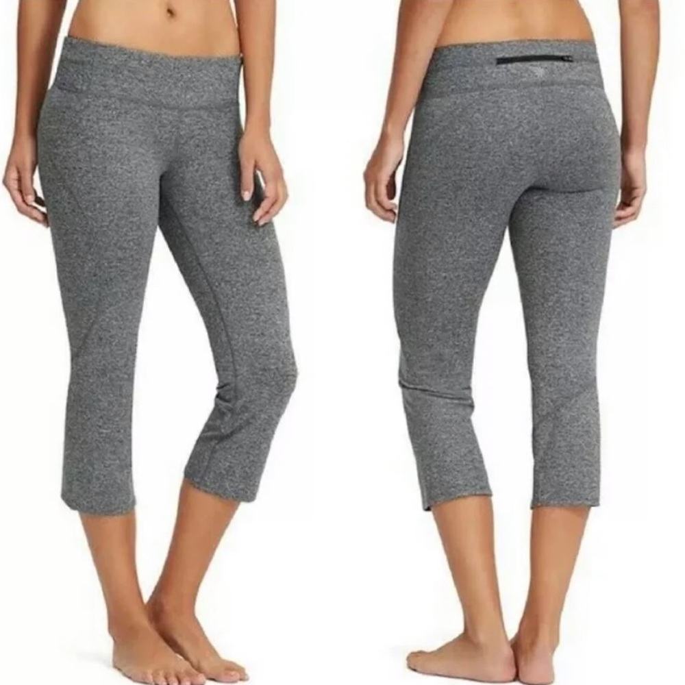 Athleta Gray Work It Out Capri Size XXS